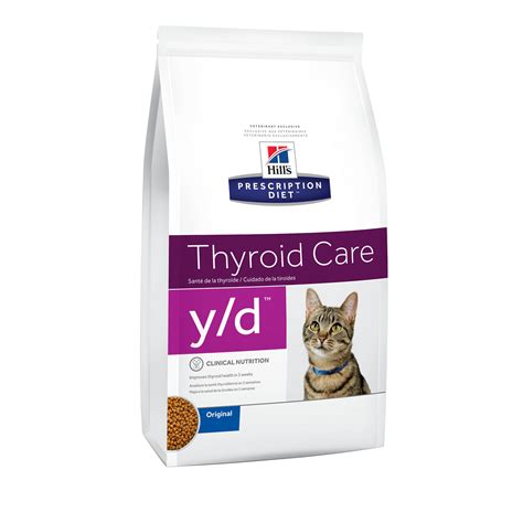 Hill's Prescription Diet y/d Thyroid Care Original Dry Cat Food | Petco