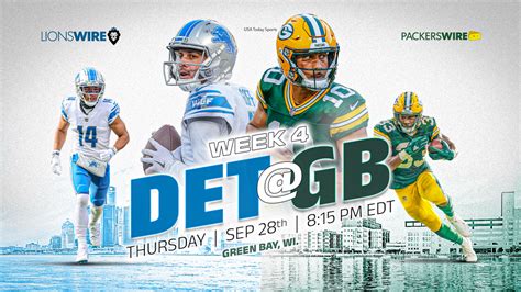 Live score updates and highlights from Packers vs. Lions on TNF in Week 4 - Yahoo Sports