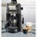 Capresso Steam PRO 4-Cup Coffee Maker and Espresso Machine with Milk Frother Black/Stainless ...