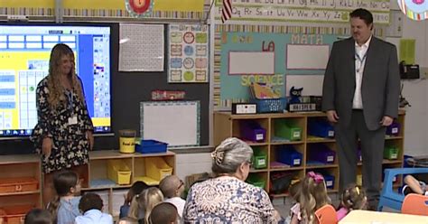 Virginia Beach Public School Superintendent visits 8 schools on first day