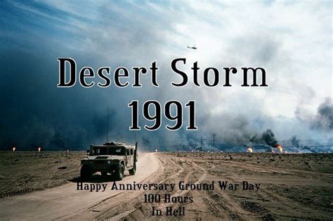 Desert Storm 1992 | Army times, Happy anniversary, Storm