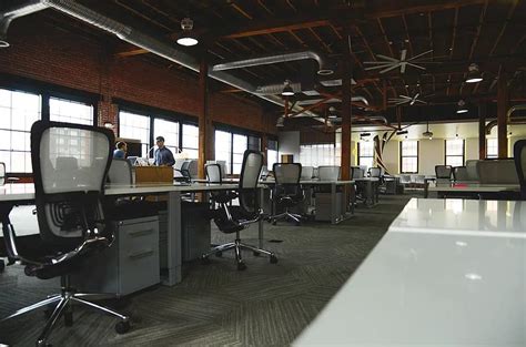 office, startup, table, chairs, room, education, work-space, indoors, furniture, interior ...