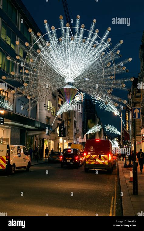 Regent Street Christmas lights Stock Photo - Alamy