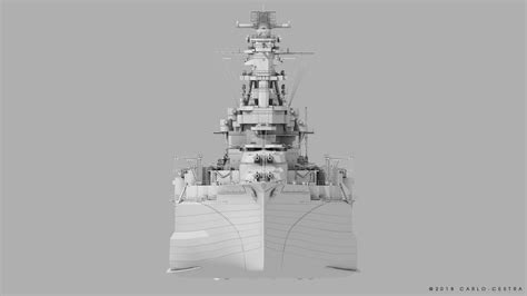 ArtStation - Battleship ISE | Game Assets