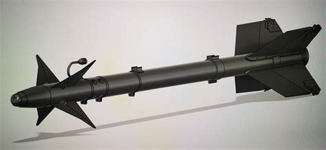 AIM-9M Rocket Missile - 3D Model by blagaila