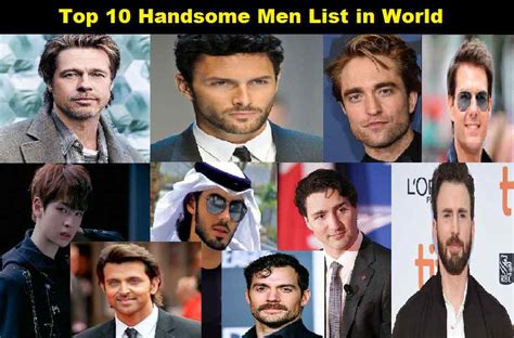 Most Handsome Men In The World, Revealed!, Top 10 List, 40% OFF