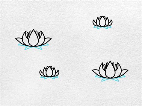 Lotus Pond Drawing - HelloArtsy