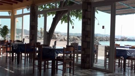 Kefalos Kos Greece - Greek Fish Taverne FAROS Restaurant - YouTube