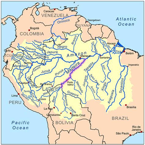 Madeira River: A Lifeline of the Amazon Basin | LAC Geo