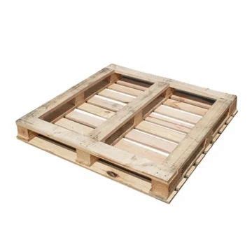 Four Way Wooden Pallets at best price in Mumbai by Bharat Wood Carving | ID: 9059579955