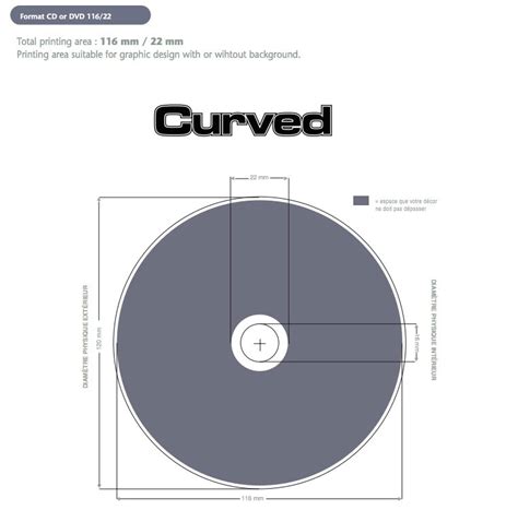 Vinyl Artwork Templates - Curved Pressings