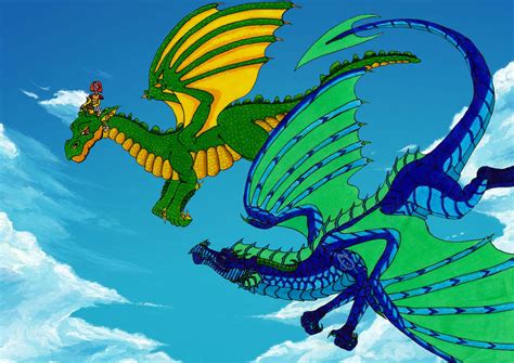 Jane,Dragon and Aqua by crescentwolf01 on DeviantArt