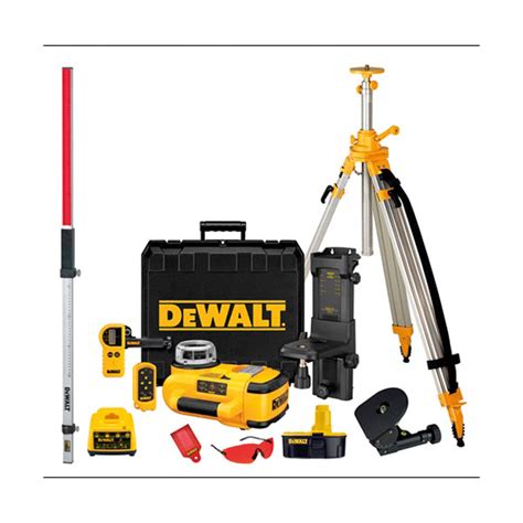 DeWalt DW079PKH Self Levelling Rotary Laser Level Kit | Rapid Online