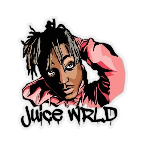 Juice Wrld Stickers pack of 2 Size: 3/ 4 / | Etsy in 2020 | World wallpaper, Hip hop artwork ...