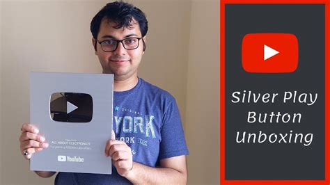 Silver Play Button Unboxing !!! Thank you !!! - YouTube