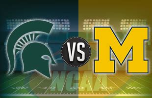 Michigan State vs Michigan Pick - NCAA Football Prediction for 10-20