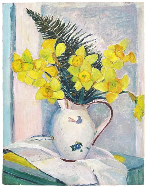 John Mann - Still Life with Daffodils For Sale at 1stDibs | john mann ...