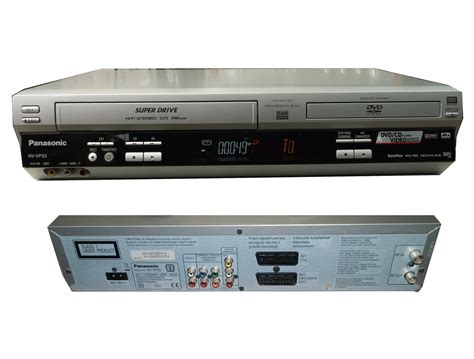 Panasonic Multi Region Free NV-VP33 DVD Player VCR VHS EXT CCTV Recorder Combi 5025232355068 | eBay