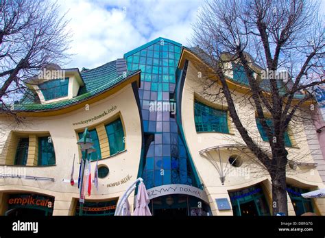 The Crooked House, Sopot, Poland Stock Photo - Alamy