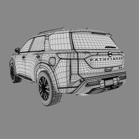 Nissan Pathfinder 2023 3D model | CGTrader