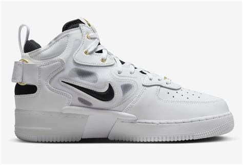 Nike Air Force 1 Mid React Revealed in “White” | Sneakers Cartel