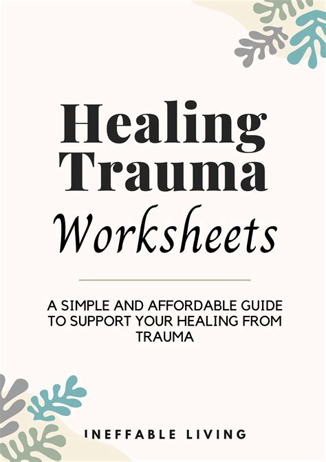 Healing trauma worksheets – Artofit