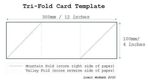 4 Fold Card Template Word - Cards Design Templates