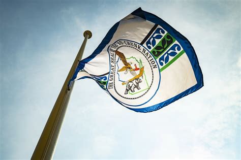 Ho-Chunk Nation flag-raising symbolizes a shared future