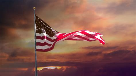 american flag slow motion celebrate usa Stock Footage Video (100% Royalty-free) 20689105 ...