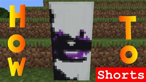 Minecraft: How to Make an Ender Dragon Banner Design - Tutorial - YouTube