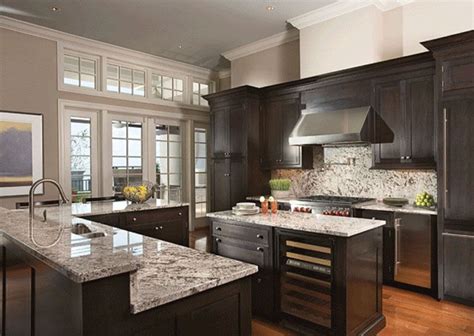 50 High-End Dark Wood Kitchens (Photos) – Designing Idea | Dark wood kitchen cabinets, Dark wood ...