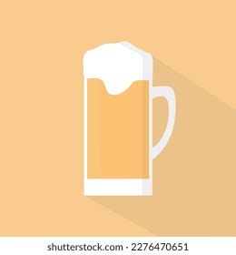 Glass Light Beer Big Glass Beer Stock Vector (Royalty Free) 2276470651 | Shutterstock