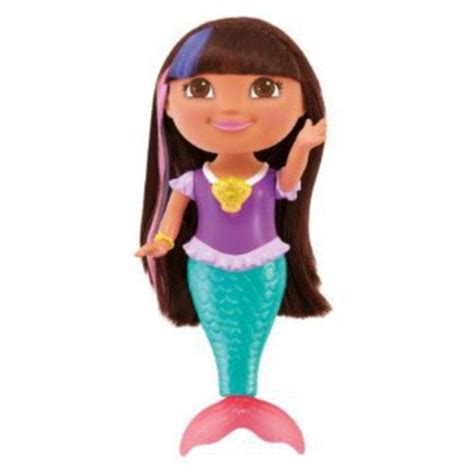 Fisher-Price Dora the Explorer Swimming Mermaid Dora Doll - Walmart.com