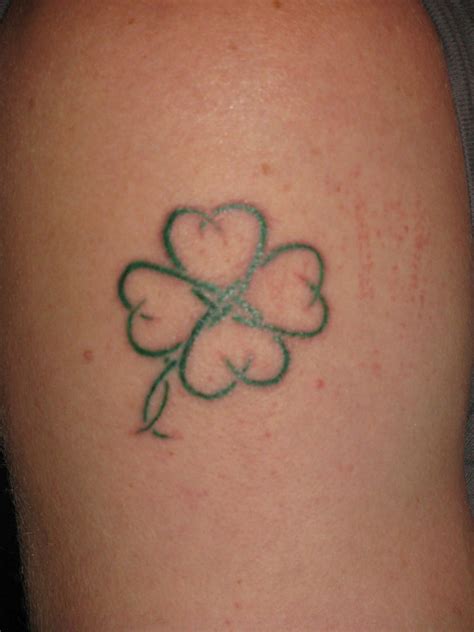 Celtic Four Leaf Clover Tattoo