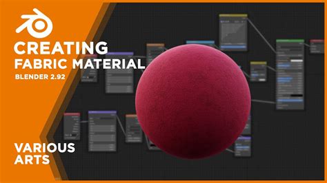 Create fabric material using blender 2.92 - YouTube