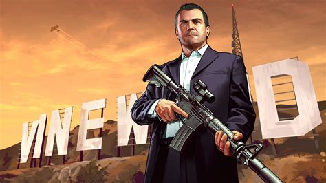 Download GTA 5 : Michael De Santa HD wallpaper for 4K 3840 x 2160 - HDwallpapers.net