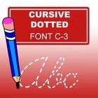 ABC Cursive Dotted Font | Cursive, Fun education, Teaching critical thinking