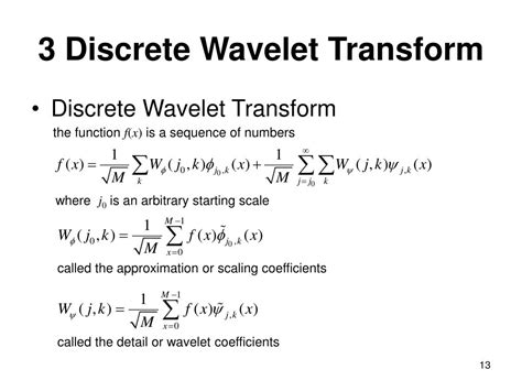 Wavelet transform - miloja