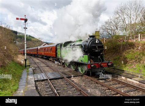 A steam train on the Llangollen railway Stock Photo - Alamy