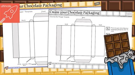 Teacher's Pet » Create Your Chocolate Packaging Template