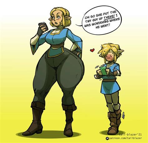 mGTS Zelda reads Twitter by Tail-Blazer on DeviantArt | Cute drawlings, Thicc drawing base ...