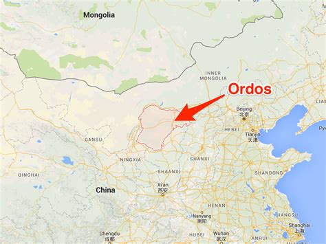 Haunting photos of Ordos, the largest Chinese ghost town - Business Insider