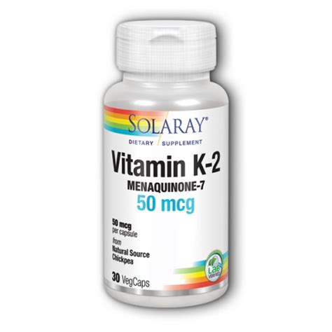 Solaray Vitamin K2 Menaquinone-7| Buy Indian Products Online - Raffeldeals| Buy India's Best ...