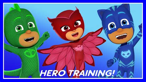 Pj Masks Hero Training Game - Disney Junior App For Kids - YouTube