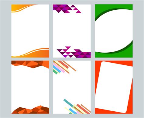 Modern Letterhead Vector Vector Art & Graphics | freevector.com