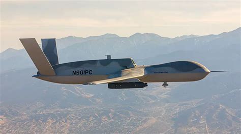 General Atomics Flies Avenger Drone Using AI Aided By Using Low Earth ...