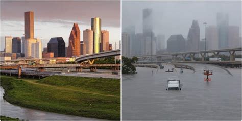 Hurricane Harvey: Before-and-after photos show Houston flooding - Business Insider