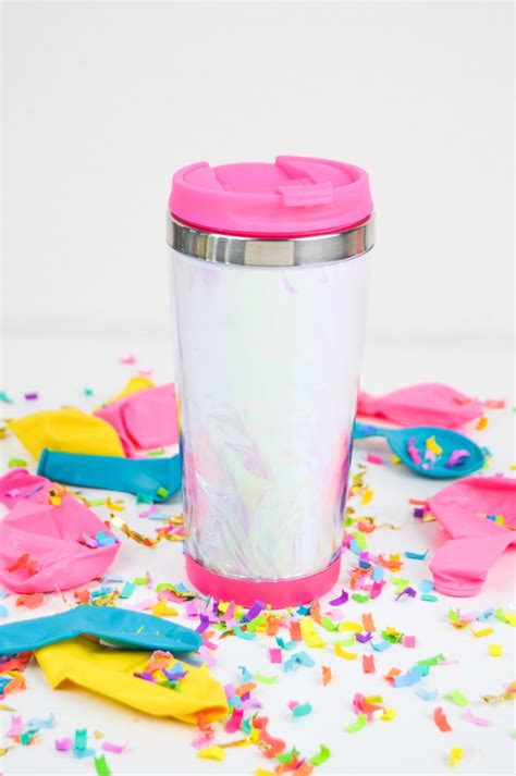 10 DIY Travel Mugs And Ways To Decorate Them - Shelterness