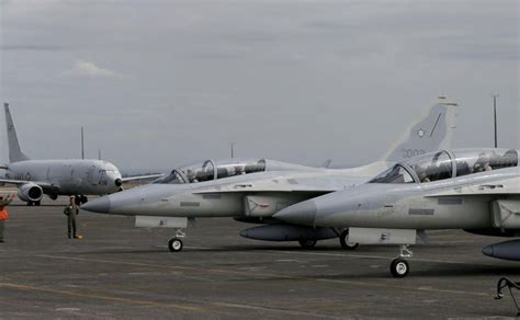 Philippines gets 1st fighter jets in a decade amid sea feud