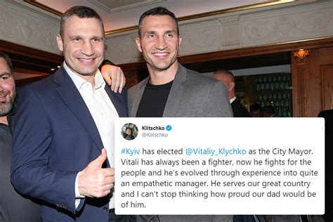 Boxing legend Vitali Klitschko re-elected Mayor of Kiev as brother Wladimir pays emotional ...